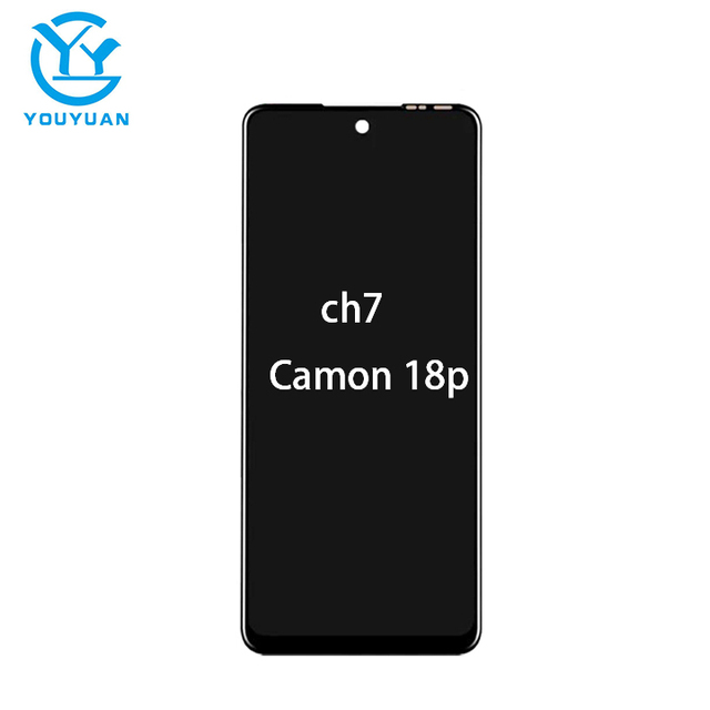 Best Selling Complete Phone Display Assembly Stable Performance for Tecno Camon 18P Replacement