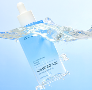 Suero Hidratante con Ácido Hialurónico AVCA 100ml, Hidratación Profunda Facial, Pantenol, Ocho Tipos de HA, Cuidado Facial Coreano Ligero para Mujeres - Product Image 1