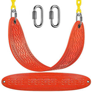 Siège de balançoire en plastique pour jardin intérieur/extérieur hamac pour adultes chaise de balcon suspendue Hollywoodschaukel en métal pour garderie <span class=keywords><strong>Balancelle</strong></span> - Product Image 1