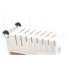 <b>Plastic</b> Storage Rack With <b>Wheels</b> Multi Layer Bathroom Kitchen Organizer Standing Type PP Material Easy To Move - Product Image 5