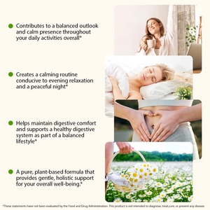 Gotas Líquidas de Apoyo al Cortisol para Niños 9 en 1 de Marca Privada, Extracto de Manzanilla para la Relajación y Alivio del Estrés, MOQ Bajo - Product Image 3