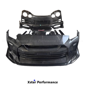 Kit carrosserie en fibre de carbone de style Top <span class=keywords><strong>Secret</strong></span> pour Nissan Gtr R35 - Product Image 1