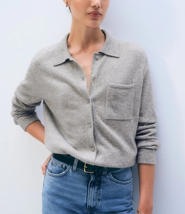 Polos en <span class=keywords><strong>cachemire</strong></span> Pulls en <span class=keywords><strong>cachemire</strong></span> pour femmes Chemises douces et chaudes - Product Image 4