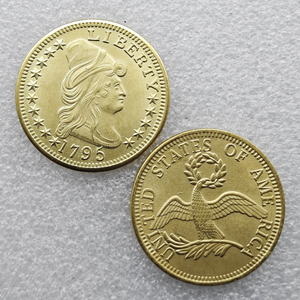 Pièces commémoratives de 10 dollars des États-Unis (1795-1807) (Liberty Cap / Small Eagle), cadeaux, décoration intérieure - Product Image 1