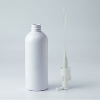 Bouteille pompe moussante en PET de 250 ml pour lotion, nettoyant visage, savon et soins de la peau - Emballage cosmétique rechargeable avec pompe à mousse