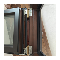 Ventanas Abatibles de Aluminio y Madera Anti-Huracán de Estándar Profesional, Insonorizadas y con Malla Protectora para Cocina, Exterior