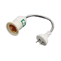 Adaptateur de support de lampe fileté E27 Ampoule Accessoire de caméra Socket Pièce de réparation électronique
