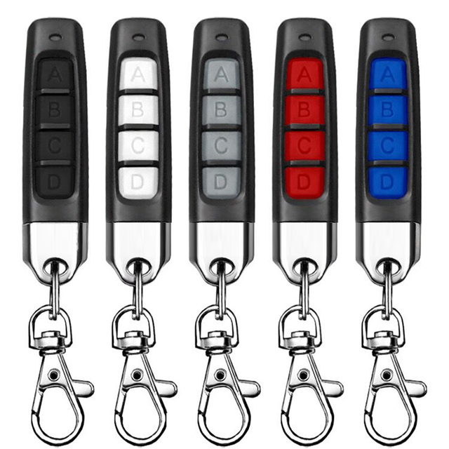 Long Range Remote Controller Home Anti-theft Alarm Window Electric Key Garage Door Metal Wireless 433mhz Remote Controller