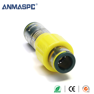 Connecteur de micro-conduit ANMASPC <span class=keywords><strong>FZA</strong></span> 14 mm à raccordement direct, étanche 30 bars, coupleur de tuyau PC2807 pour réseau FTTH à fibre soufflée - Product Image 5