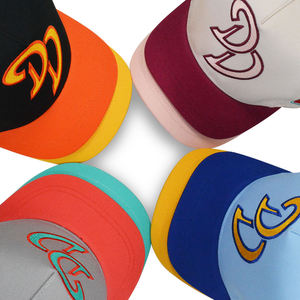 Gorra de Béisbol Americana Retro de Doble Visera, Estilo Urbano, Bordado Personalizado, Transpirable, Estructurada, con Visera Curva - Product Image 2