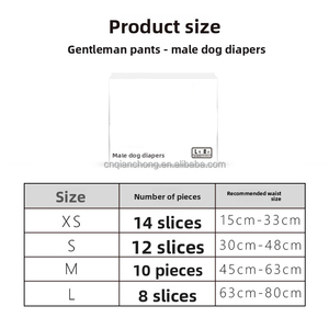 Pannolini per Cani Personalizzabili Assorbenti e Deodoranti, Mutande Usa e Getta per Mestruazioni Femminili, Pannolini per Cani Maschi, Prodotti Speciali per Animali - Product Image 2