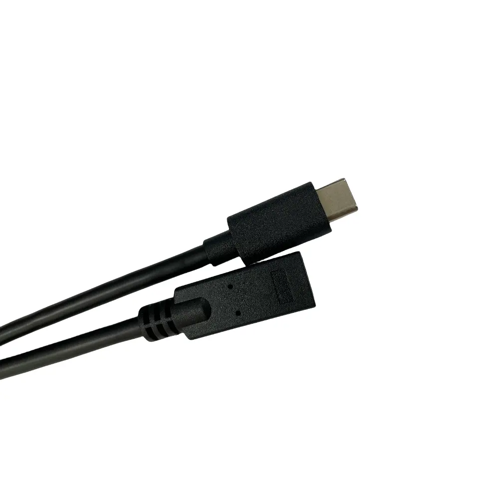 Kabel ekstensi USB 3.1 Tipe C, kabel ekstensi USB Tipe C laki-laki ke perempuan Extender PD 3A pengisian cepat 10Gbps kabel Data 4K HD