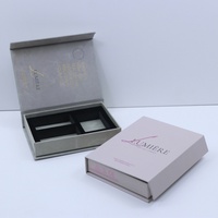 Boîtes cadeaux magnétiques personnalisées avec couvercle magnétique, boîte d'emballage pour lentilles de contact de couleur, boîte rigide avec fermeture magnétique à clapet, avec logo