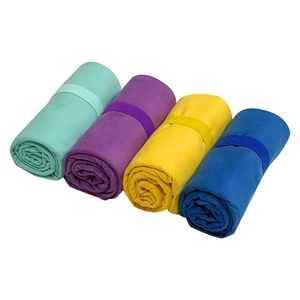 Asciugamano da Spiaggia in Microfibra a Tinta Unita con Bottoni a Pressione, Doppio Lato, Antiscivolo, <span class=keywords><strong>per</strong></span> Piscina e Lettino Prendisole - Product Image 4