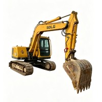 Offre Spéciale : Excavatrice sur Chenilles Sany215 d'Occasion, 21 Tonnes, pour Exploitation Minière et Travaux de Construction, Prix Abordable, Marque Chinoise Sany