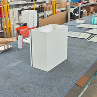 Boîtier de distribution mural compact L HMB en acier laminé à froid IP66 220A 380V avec verrouillage manuel et joint d'étanchéité soigné