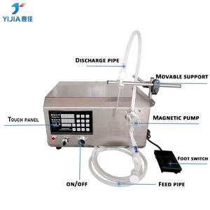 מכונת מילוי נוזלית חצי אוטומטית פנאומטי למחצה עבור יישומים ומשקאות כימיים - Product Image 5