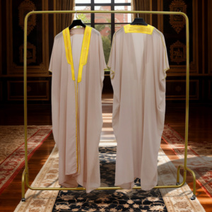 Mát voan người đàn ông hồi giáo mùa hè bisht Ả Rập bài phát biểu đồng phục thobe người đàn ông saudi pusht Đảng Arabic Wedding Dress - Product Image 6