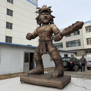 Modelo de Guerrero Inflable de 5.5m de Altura, <span class=keywords><strong>Forma</strong></span> Personalizada, Estatua de Personaje de <span class=keywords><strong>Película</strong></span> Inflable para Exhibición - Product Image 1