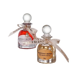 Lot <span class=keywords><strong>de</strong></span> pots en verre vides pour <span class=keywords><strong>miel</strong></span>, 50 ml et 100 ml, pour cadeaux <span class=keywords><strong>de</strong></span> <span class=keywords><strong>mariage</strong></span>, souvenirs pour invités, fêtes, pas cher, en provenance <span class=keywords><strong>de</strong></span> Chine - Product Image 1
