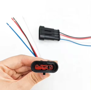 4Pin Araba Su Geçirmez Erkek Dişi Amp Konnektör Teli Oto Otomotiv Elektrik Konnektörü Oto Kablo Demeti - Product Image 2