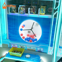 Máquina recreativa comercial de la ruleta de la suerte con canje de premios, juego de habilidad y ruleta de la suerte operada con monedas para salas de juegos y centros comerciales