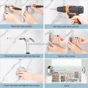 <span class=keywords><strong>Tendedero</strong></span> retráctil de acero inoxidable con cuerda de cuerda ajustable de acero inoxidable para colgar y secar - Product Image 3