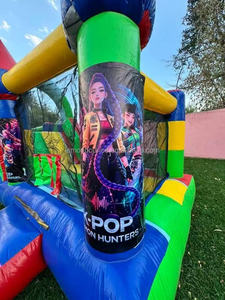 Commercial Inflatable Obstacle Course Large Outdoor K-POP <strong>Devil</strong> Hunter Inflatable Castle Suitable for Both Kids and Adults - Product Image 3