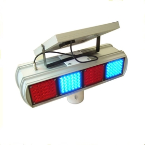 Safety Red <strong>Blue</strong> <strong>Flashing</strong> <strong>Lights</strong> Solar Warning <strong>Light</strong> - Product Image 3