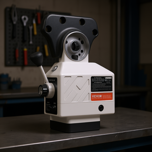 เครื่องกัดแบบป้อนกำลังแกนเอ็กซ์ รุ่น D0100HADE3A แรงบิด 450 นิวตัน-ปอนด์ ปรับความเร็วได้ 0-200 รอบต่อนาที ใช้ไฟ 120 โวลต์ รองรับการป้อนแบบตั้งโต๊ะ - Product Image 2