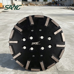 Disque de découpe diamanté SANG pour outils à béton, 10 pouces (250 mm), résistant à l'usure, à liaison métallique, pour le polissage du béton - Product Image 1