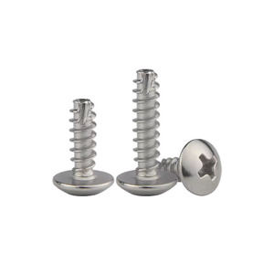 Phillips Head Flat Head Self Tapping Screw M3 M4 For Wood Construction Grade A Plain Carbon Steel - Product Image 4