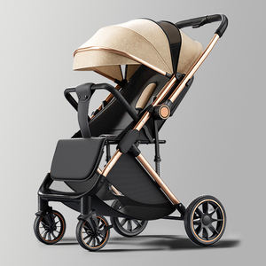 Precio <span class=keywords><strong>barato</strong></span> Cochecito de bebé 2 en 1 Cochecito de bebé multifuncional Cochecito ligero de Alta Vista - Product Image 6