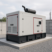 Groupe électrogène diesel silencieux 80 kVA pour alimentation de secours d'urgence, Cummins triphasé 400 V 50/60 Hz
