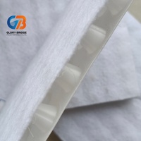 Planche de drainage moderne en plastique HDPE durable, imperméable, à surface texturée pour tunnels, sous-sols, fondations, jardins, barrages