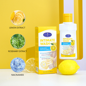 Productos de lavado íntimo de limón al por mayor con niacinamida de Romero blanquea la piel para eliminar el olor de la limpieza de <span class=keywords><strong>las</strong></span> <span class=keywords><strong>partes</strong></span> privadas - Product Image 4
