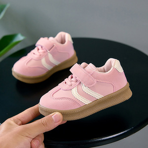 <span class=keywords><strong>Scarpe</strong></span> da ginnastica per bambini con suola morbida e chiusura a strappo, nuove collezioni autunno 2026, tomaia in pelle, per bambini da 1 a 6 anni - Product Image 4