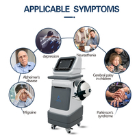Appareil de stimulation transcrânienne verticale, instrument thérapeutique, massage de la tête, machine de physiothérapie, soulagement de la douleur, appareil pour la santé du cerveau