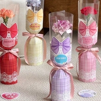 Papier d'emballage pour fleurs LUCIA 30*30cm, matériel d'emballage pour bouquets, feuille de façonnage pour bouquet de fleurs individuelles ZLF160680