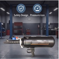 9L Pneumatic Tire Bead Blaster XW 9AL Aluminum Air Tank Portable Tyre Inflator for Car Truck Tire Repair Workshop Tool