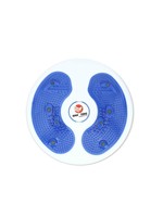 Appareil de massage et d'entraînement pour la taille avec aimant de surface, en PP et ABS, disque rotatif à 360 degrés, charge maximale 100 kg
