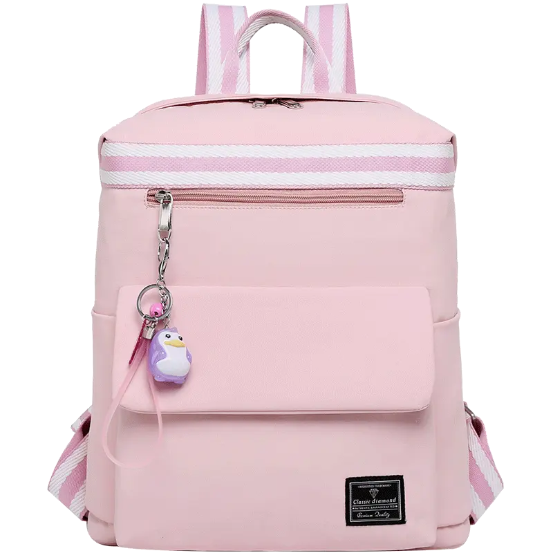 Wholesale Vintage Girl School Bag Backpack for Teenager Girl Fashion Schoolbag Waterproof Custom Geometric Fabric Pattern Origin