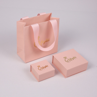 SUNNY PACK Vente en gros de sacs cadeaux miniatures de luxe personnalisés, sacs en papier écologiques pour bijoux et montres pour la marque