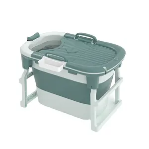 独特的设计热卖便携式可折叠塑料浴缸成人常见小尺寸的浴缸