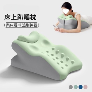 Memory Foam Pillow Oblong Shape Alien Core For <b>Sleeping</b> And Reading Support - Product Image 4
