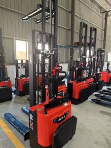 HELI 2000KG Electric Pallet <span class=keywords><strong>Stacker</strong></span> 48V Lithium Battery Power Warehouse Stacking Machine untuk Logistik Industri Penjualan Laris - Product Image 2