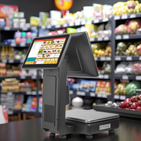 Terminal Punto de Venta Sunson Factory con Pantalla Táctil de 15.6 Pulgadas, Windows y Android, Cámara con IA, Reconocimiento Inteligente de Alimentos y Báscula