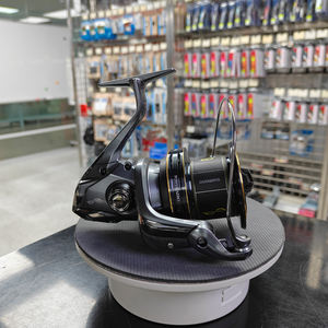 Vente flash - <span class=keywords><strong>Moulinet</strong></span> de pêche à la ligne Infinity Drive Hagane Gear X-SHIP 23 Shimano Power Aero XSC pour lancer longue distance, pêche à la carpe et aux prédateurs - Product Image 5