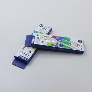 Boîtes d'emballage personnalisées pour chargeur de téléphone portable en papier, câble de données USB, écouteurs - Product Image 6