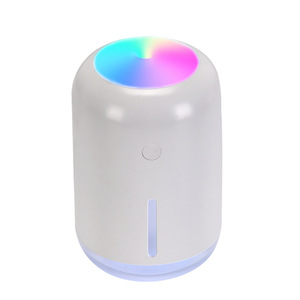 260ml Mini Luxury <b>USB</b> Air Humidifier Ultrasonic Household Plastic Humidistat <b>Control</b> 1-year Warranty Color Changing LED Light - Product Image 6